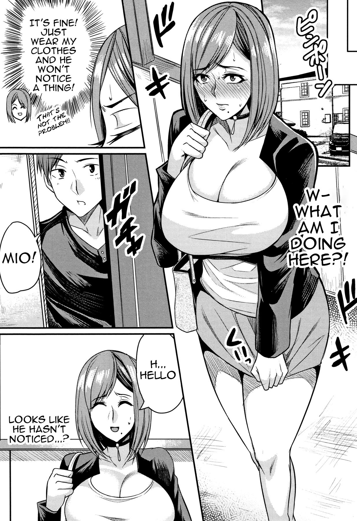 Hentai Manga Comic-Wife Breast Temptation-Chapter 2-3